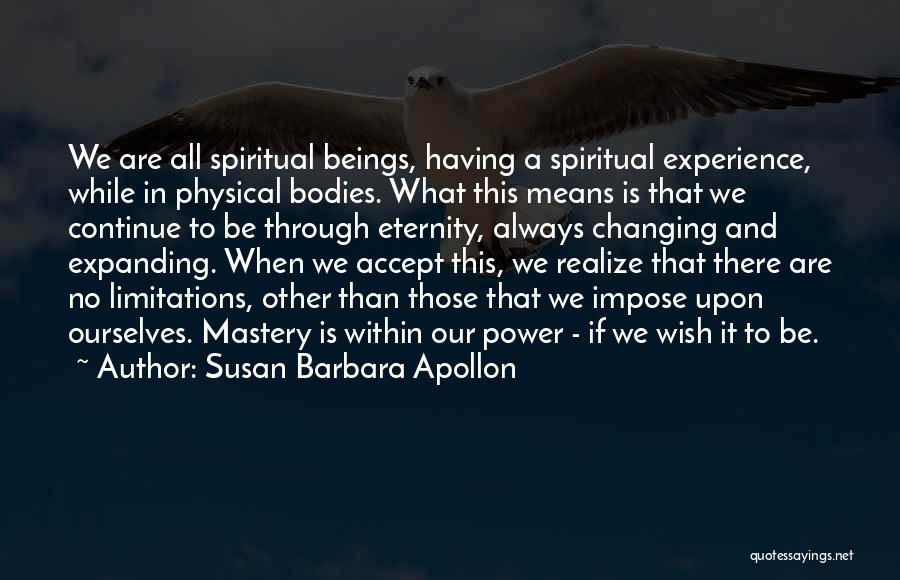 Apollon Quotes By Susan Barbara Apollon