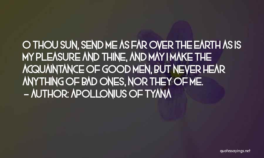 Apollonius Of Tyana Quotes 1451587
