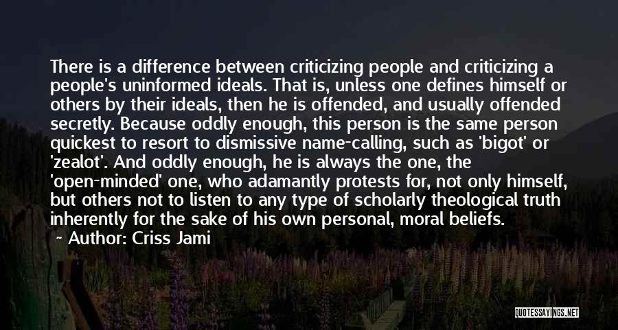 Apologetics Bible Quotes By Criss Jami