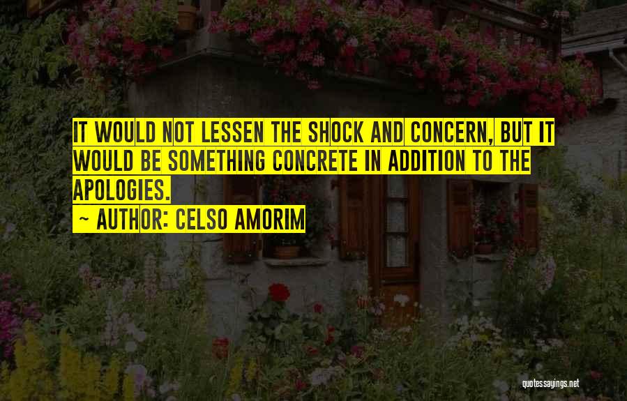 Apologies Quotes By Celso Amorim