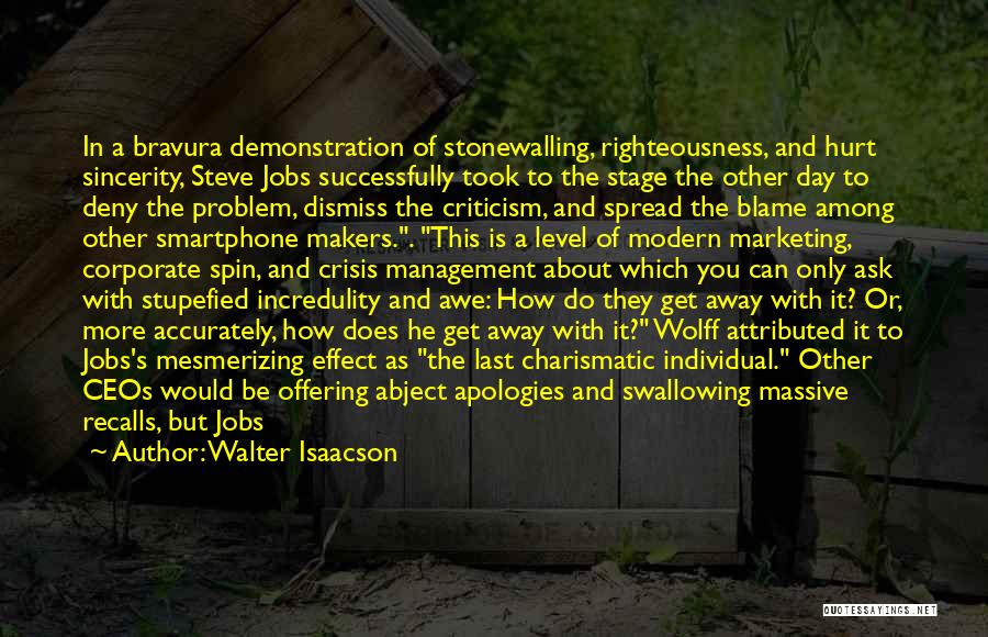 Apologies Quotes By Walter Isaacson