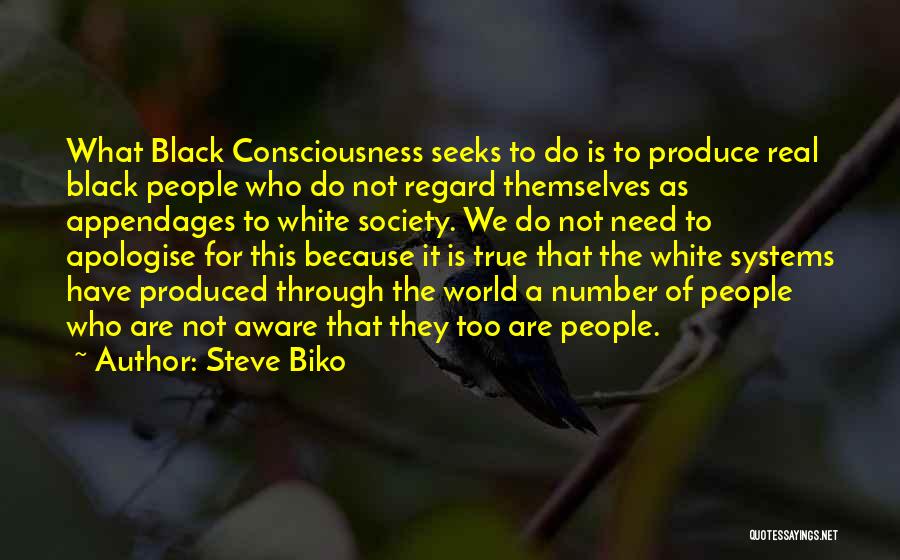 Apologise Quotes By Steve Biko