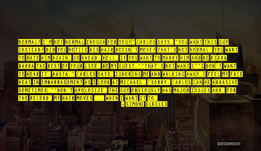 Apologize And Move On Quotes By Simone Elkeles Apologize And Move On Quotes By Simone Elkeles