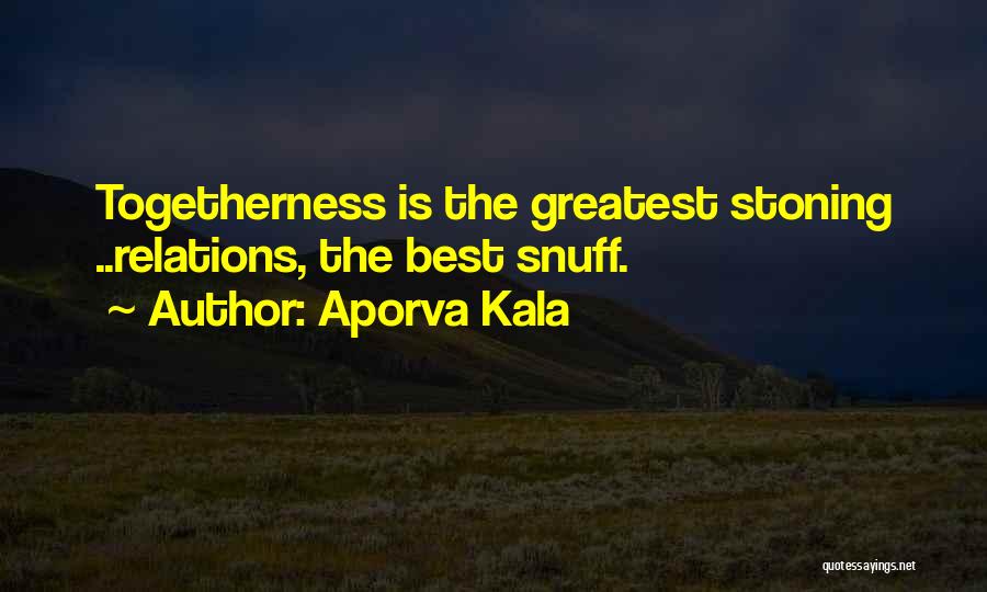 Aporva Kala Quotes 1934209