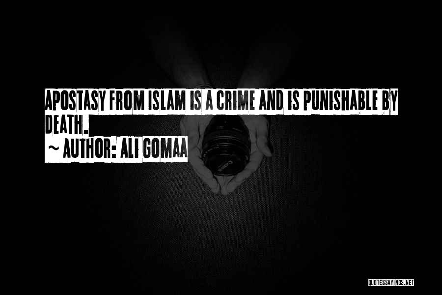 Apostasy Quotes By Ali Gomaa
