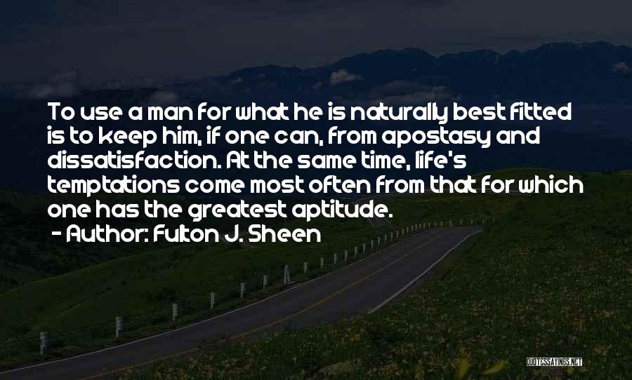 Apostasy Quotes By Fulton J. Sheen