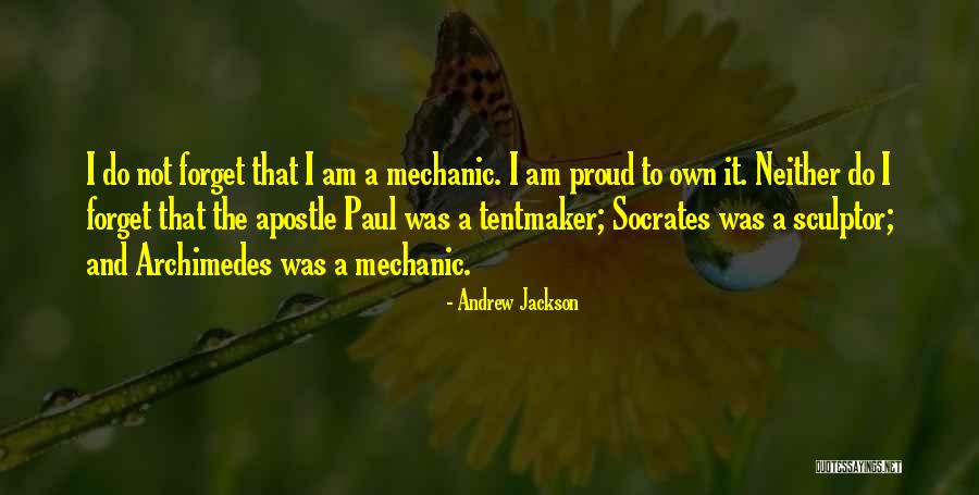 Apostle Paul Quotes By Andrew Jackson