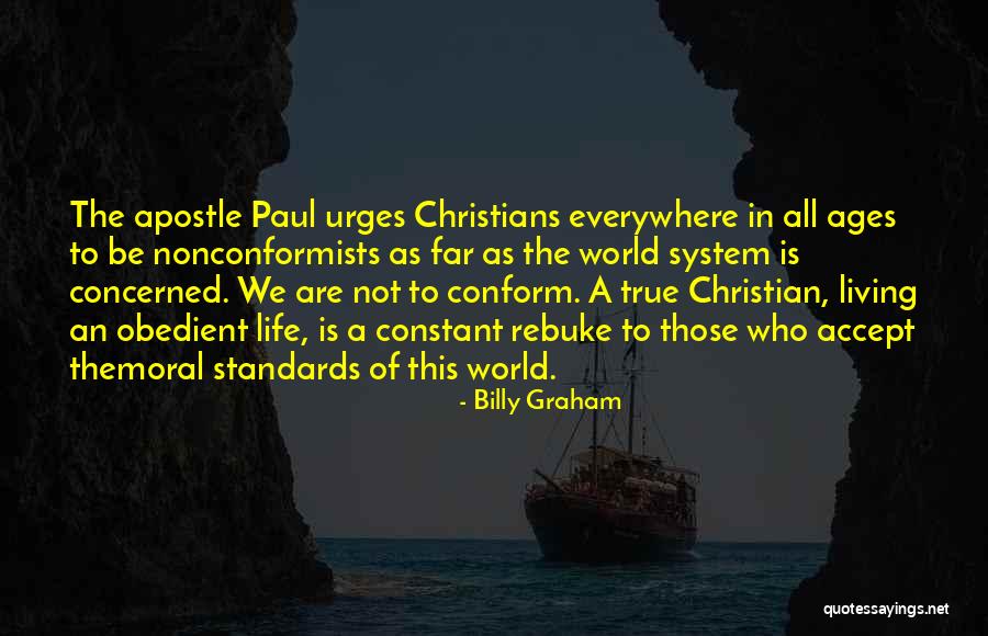 Apostle Paul Quotes By Billy Graham