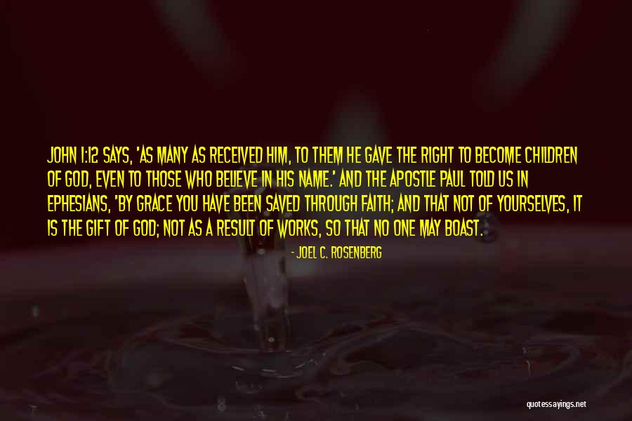 Apostle Paul Quotes By Joel C. Rosenberg
