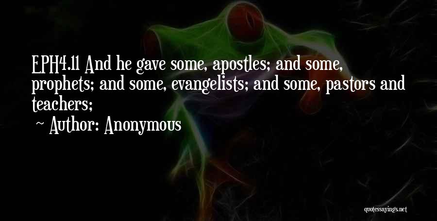 Apostles Quotes By Anonymous