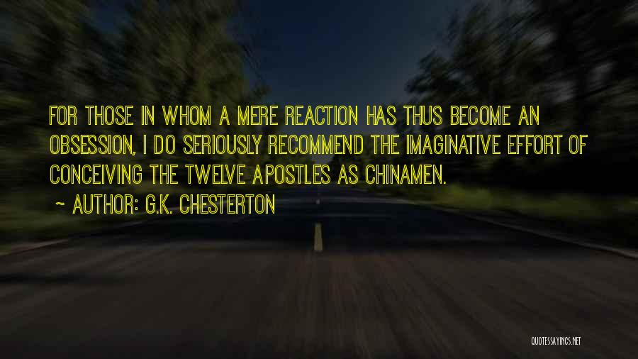 Apostles Quotes By G.K. Chesterton