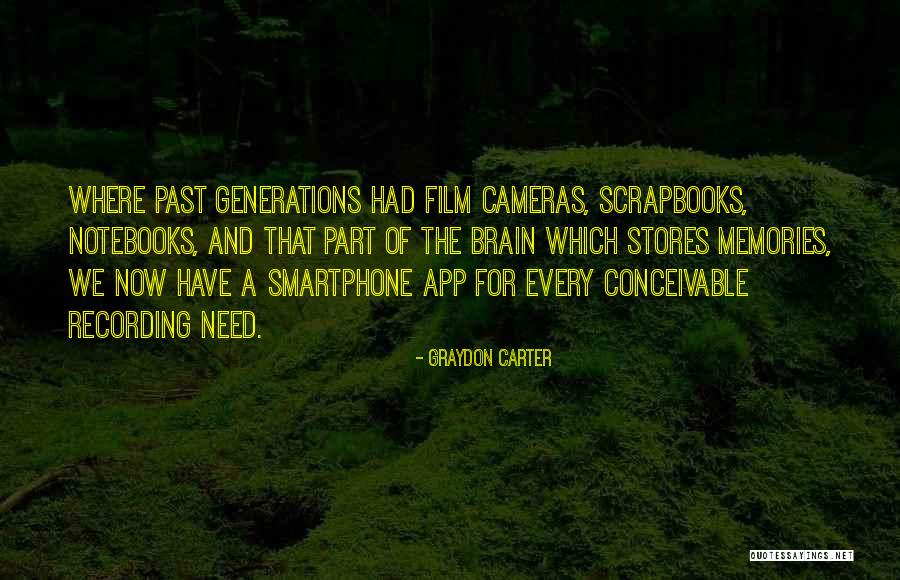 App For Recording Quotes By Graydon Carter