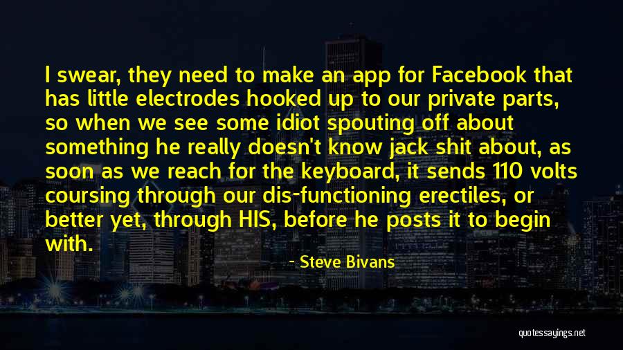 App Quotes By Steve Bivans App Quotes By Steve Bivans