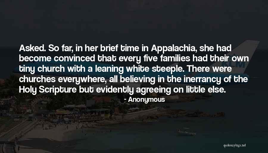 Appalachia Quotes By Anonymous