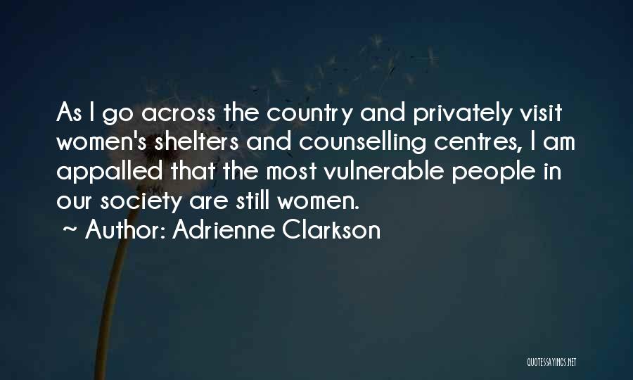 Appalled Quotes By Adrienne Clarkson