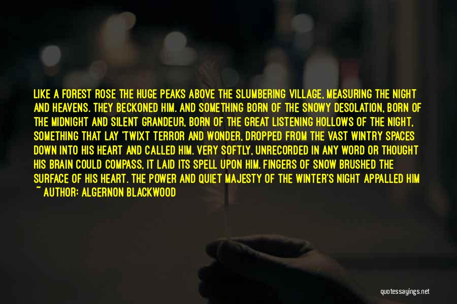 Appalled Quotes By Algernon Blackwood