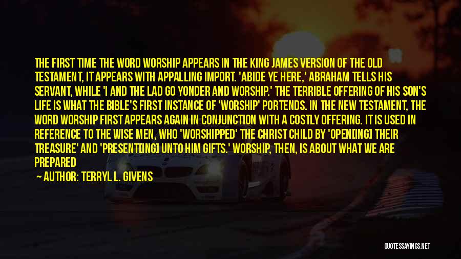 Appalling Bible Quotes By Terryl L. Givens