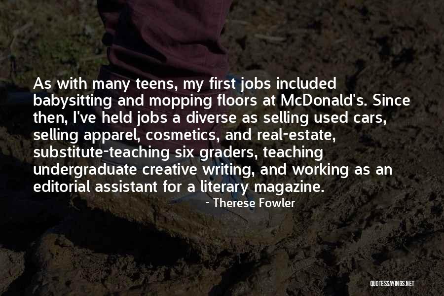 Apparel Best Quotes By Therese Fowler Apparel Best Quotes By Therese Fowler