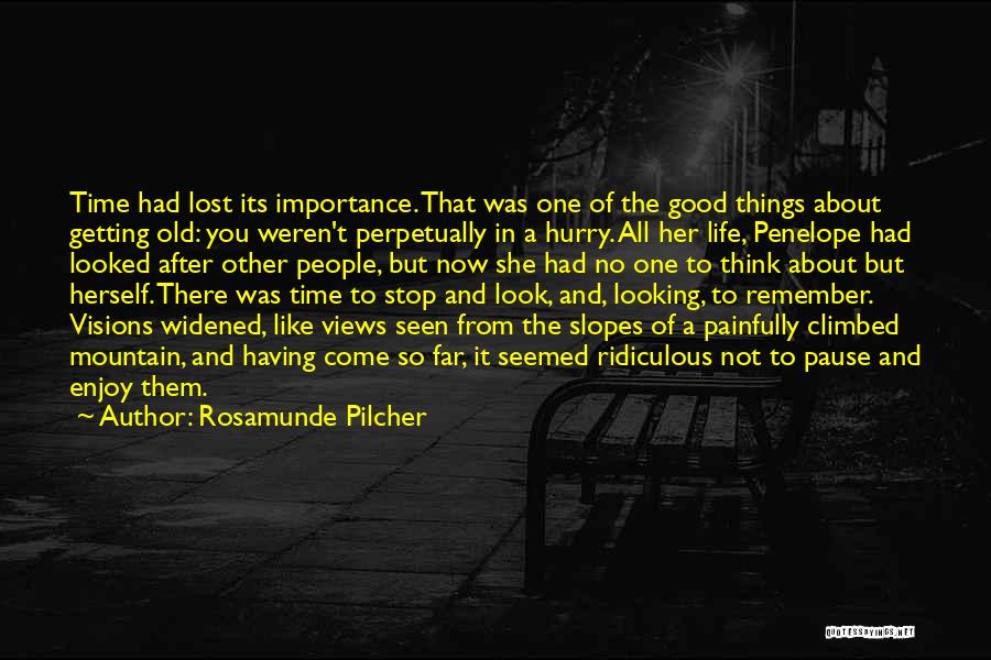 Apparentlu Quotes By Rosamunde Pilcher