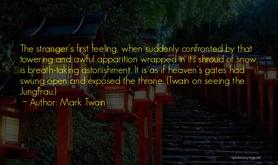 Apparition Quotes By Mark Twain