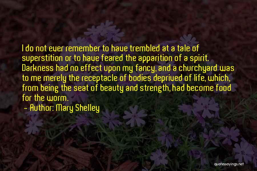 Apparition Quotes By Mary Shelley