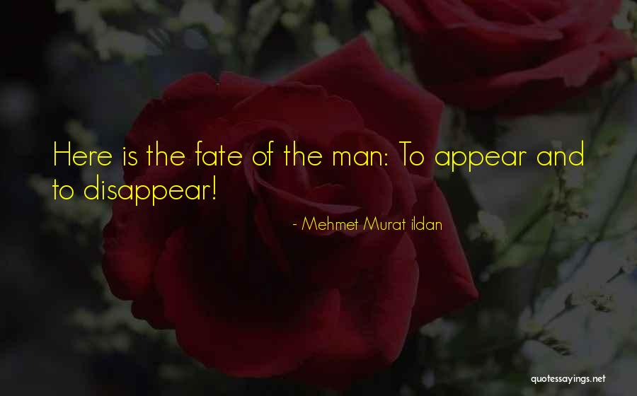 Appear Disappear Quotes By Mehmet Murat Ildan