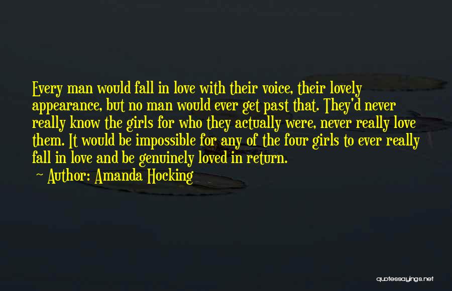 Appearance And Love Quotes By Amanda Hocking