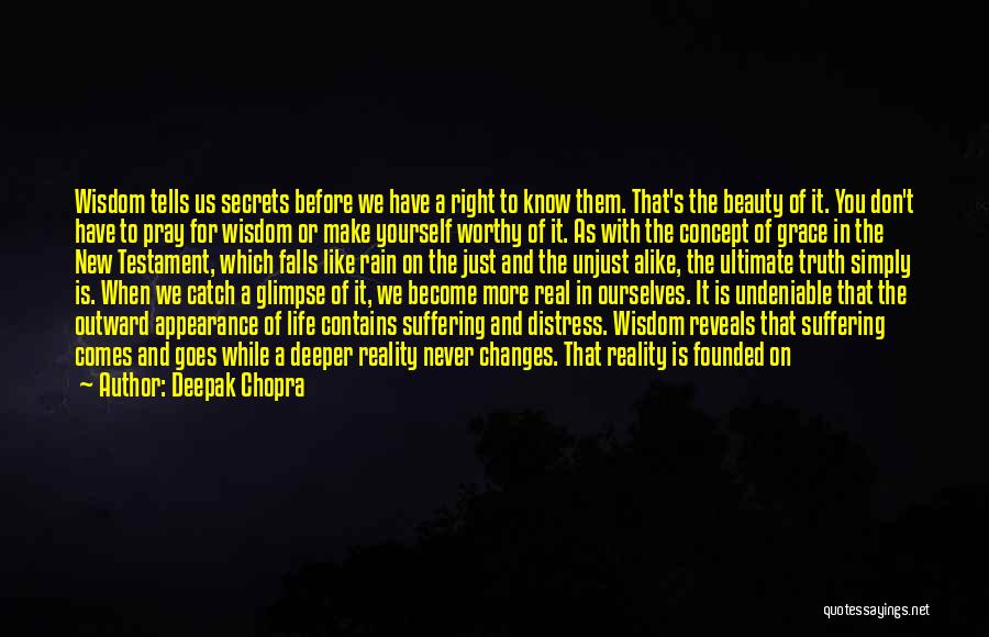 Appearance And Love Quotes By Deepak Chopra