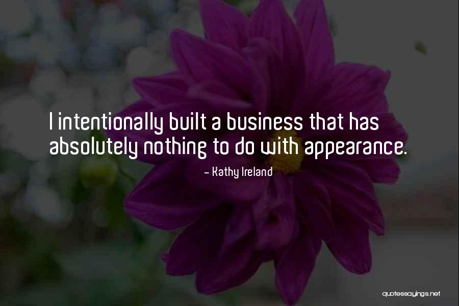 Appearance In Business Quotes By Kathy Ireland Appearance In Business Quotes By Kathy Ireland