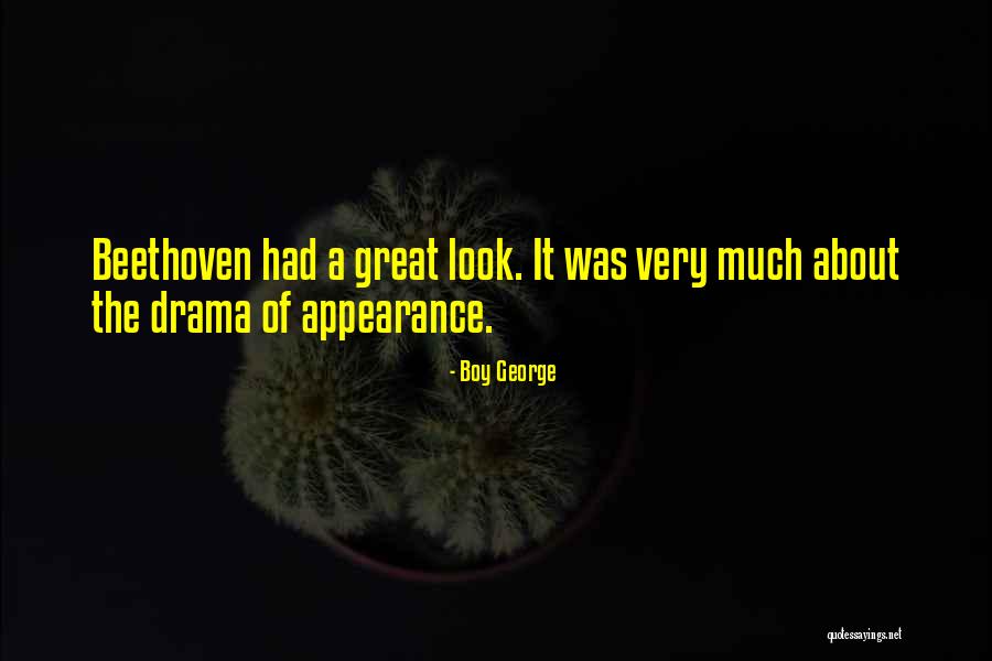 Appearance Of Quotes By Boy George