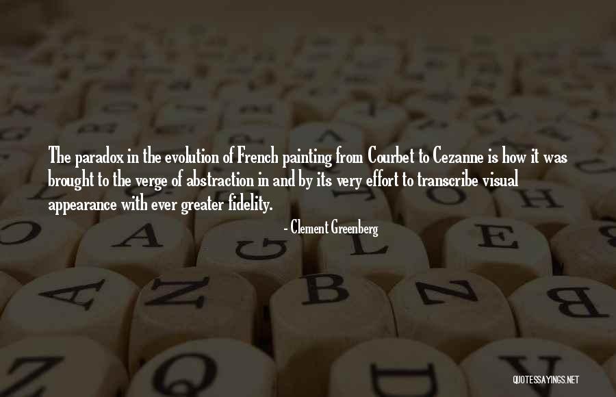 Appearance Of Quotes By Clement Greenberg