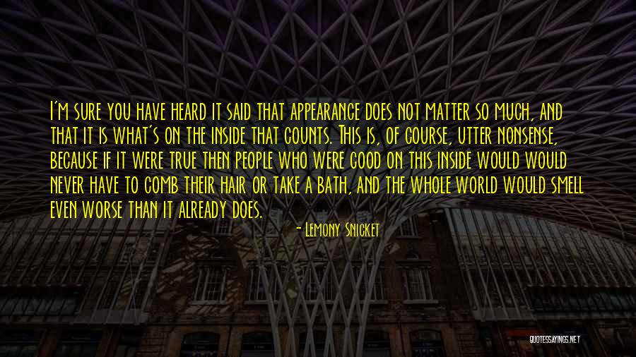 Appearance Of Quotes By Lemony Snicket