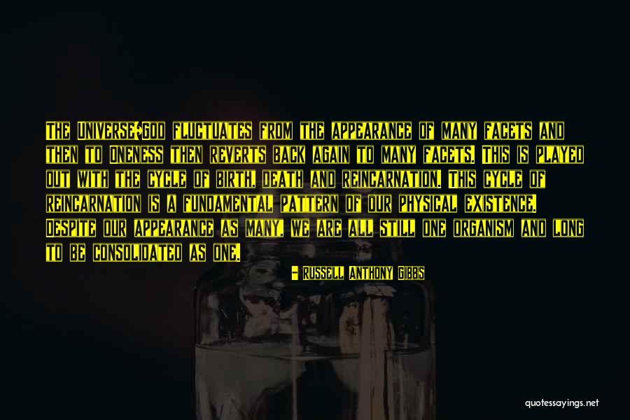 Appearance Of Quotes By Russell Anthony Gibbs