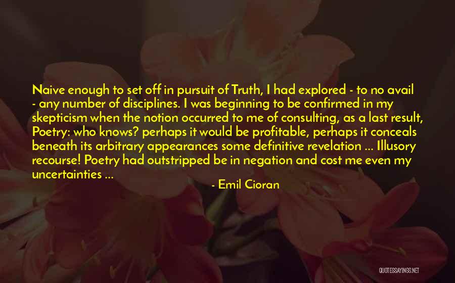 Appearances Quotes By Emil Cioran