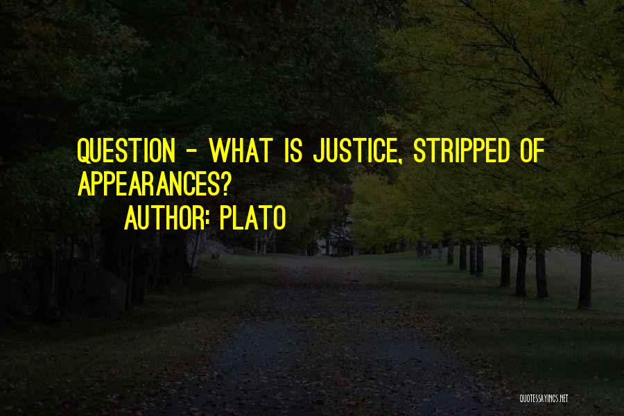 Appearances Quotes By Plato