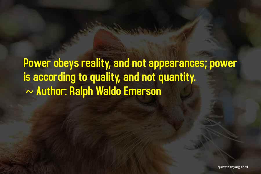 Appearances Quotes By Ralph Waldo Emerson