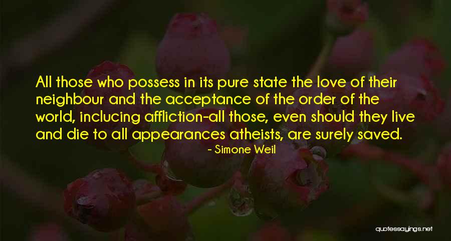 Appearances Quotes By Simone Weil