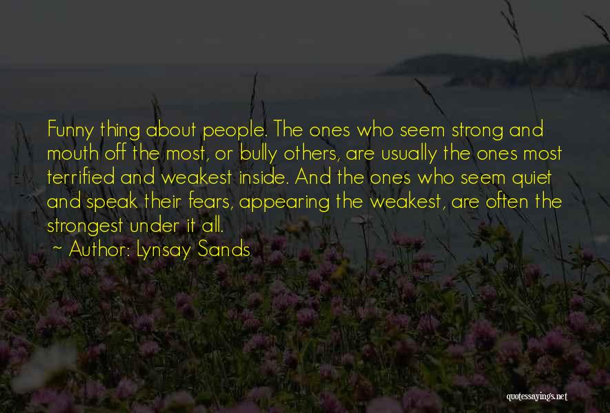 Appearing Strong Quotes By Lynsay Sands