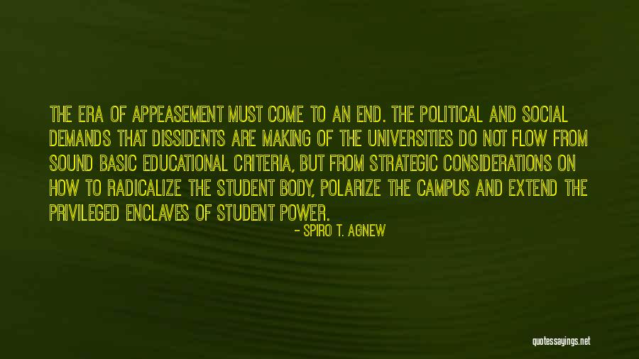 Appeasement Quotes By Spiro T. Agnew Appeasement Quotes By Spiro T. Agnew