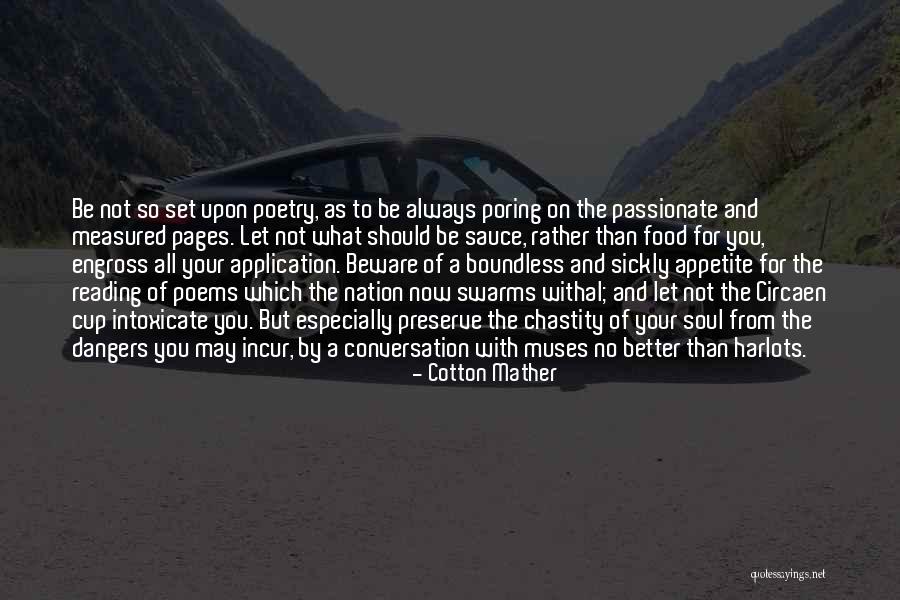 Appetite For Food Quotes By Cotton Mather Appetite For Food Quotes By Cotton Mather