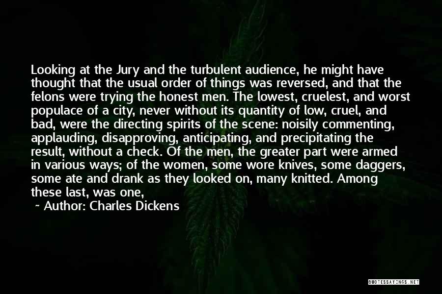 Applauding Quotes By Charles Dickens