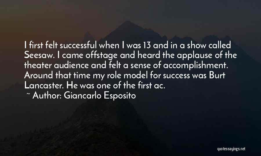 Applause Quotes By Giancarlo Esposito