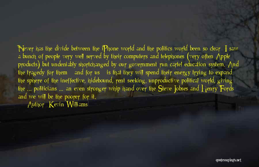 Apple And Education Quotes By Kevin Williams