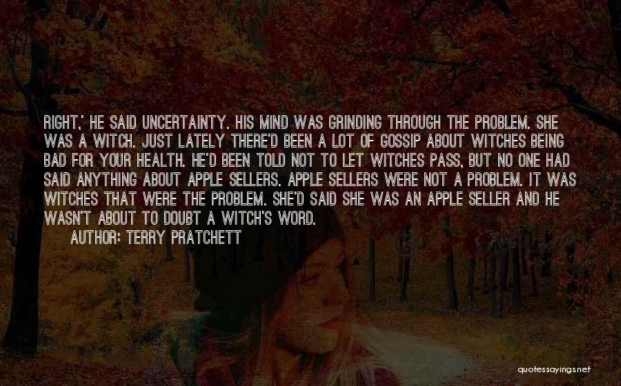 Apple And Health Quotes By Terry Pratchett