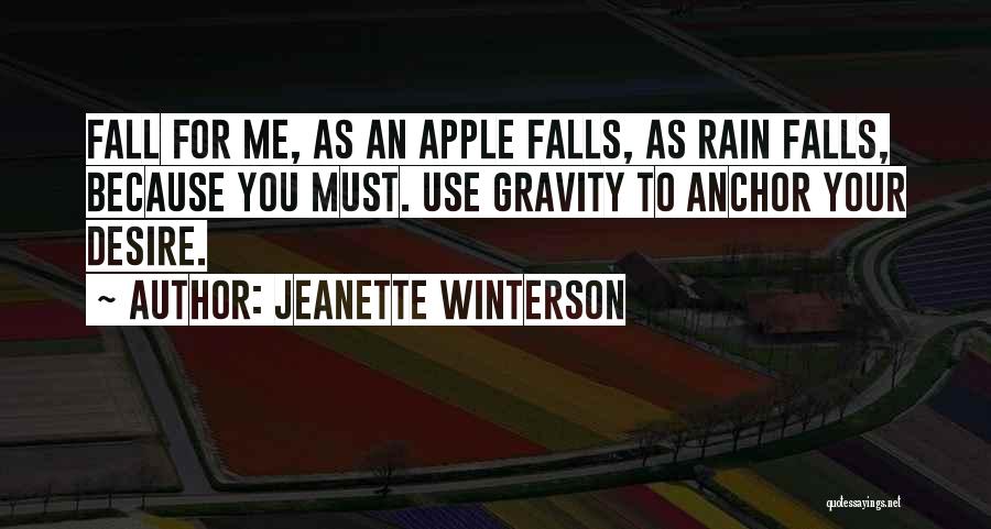 Apple And Rain Quotes By Jeanette Winterson