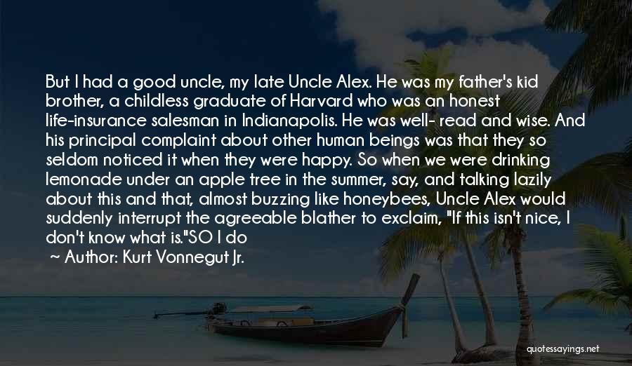 Apple And Tree Quotes By Kurt Vonnegut Jr.