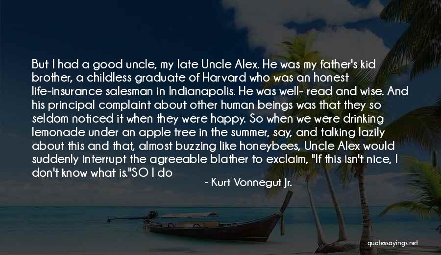 Apple And Tree Quotes By Kurt Vonnegut Jr.