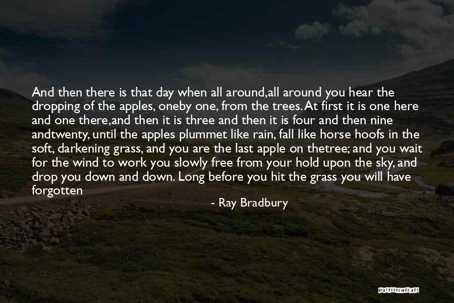 Apple And Tree Quotes By Ray Bradbury