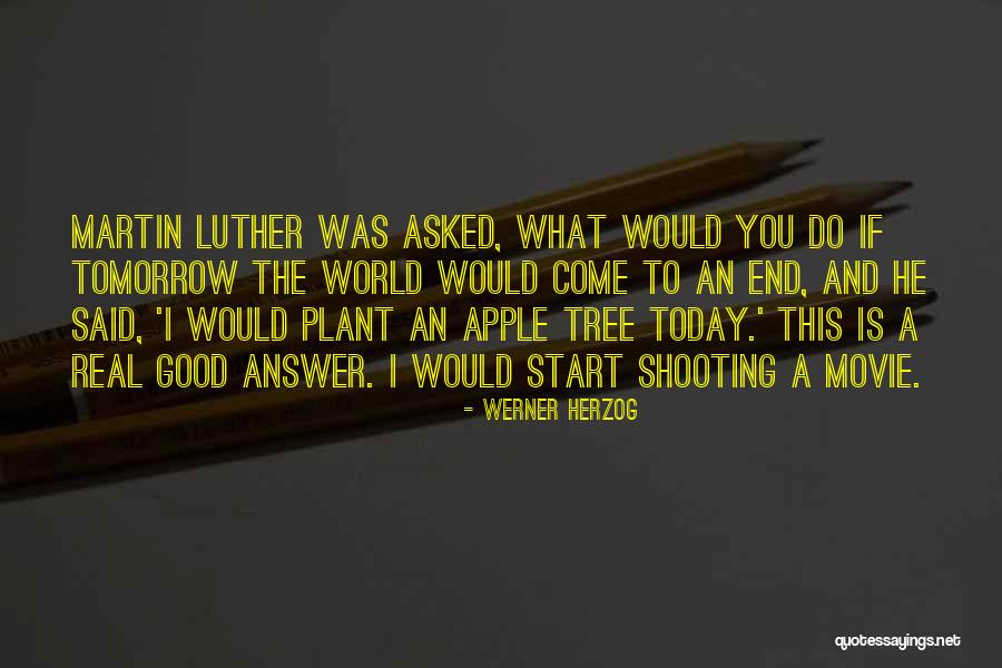 Apple And Tree Quotes By Werner Herzog