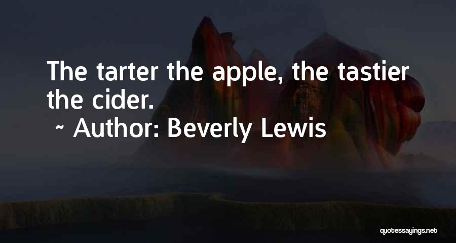 Apple Cider Quotes By Beverly Lewis